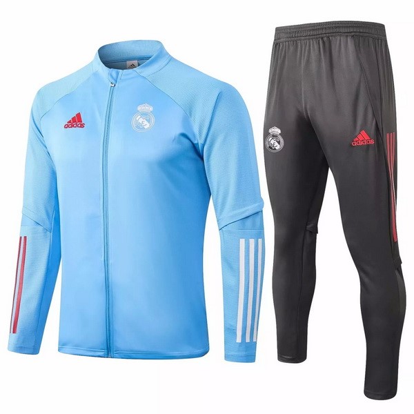 Chandal Real Madrid 2020-21 Gris Azul Claro